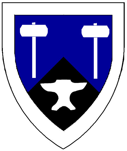 The arms of Alasdair Blackhill