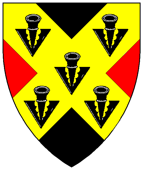 The arms of Alfred Arrowsmith