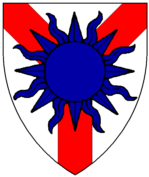The arms of Aliénor de Charolais