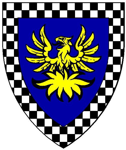 The arms of Arianwen verch Anerain