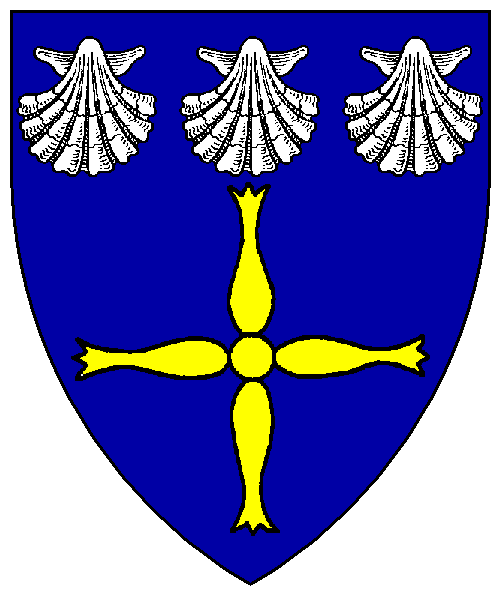 The arms of Aveline Goupil