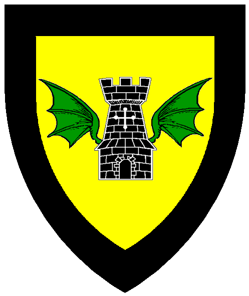 The arms of Bardolph Dragontower
