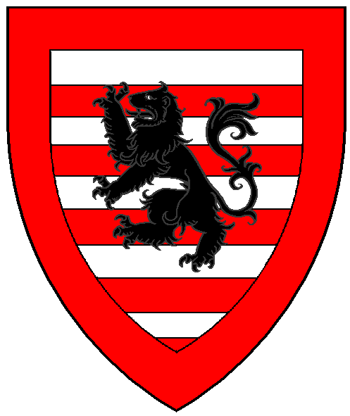 The arms of Barrett of Muchelney