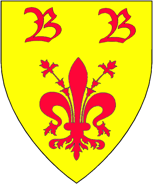 The arms of Batista de Bardi