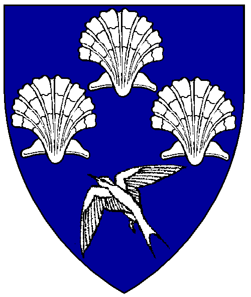 The arms of Brighid of Lindisfarne