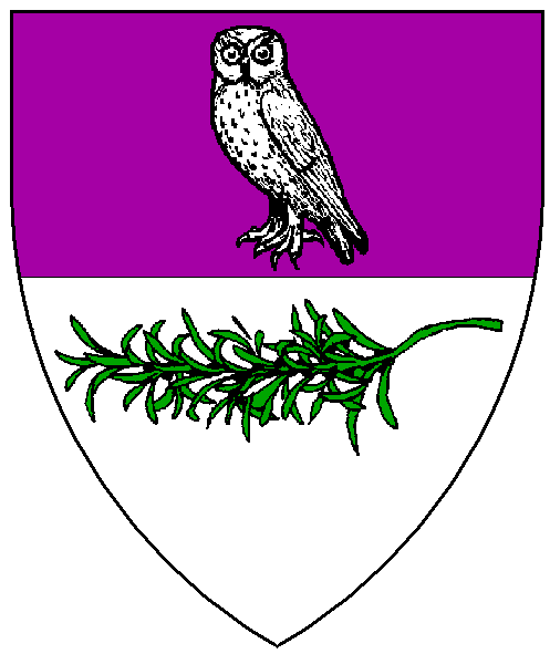 The arms of Cailleach Dhé inghean Uí Dhuinn