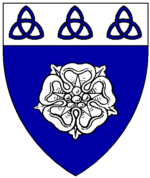 The arms of Catherine James of Glastonbury
