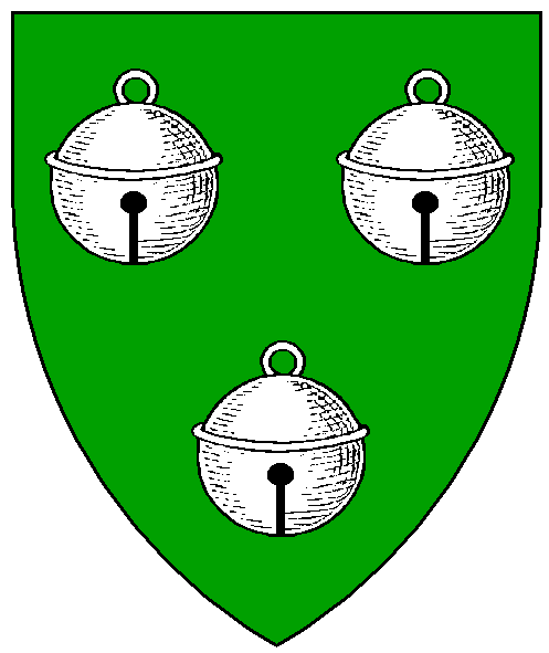 The arms of Clarel Belton