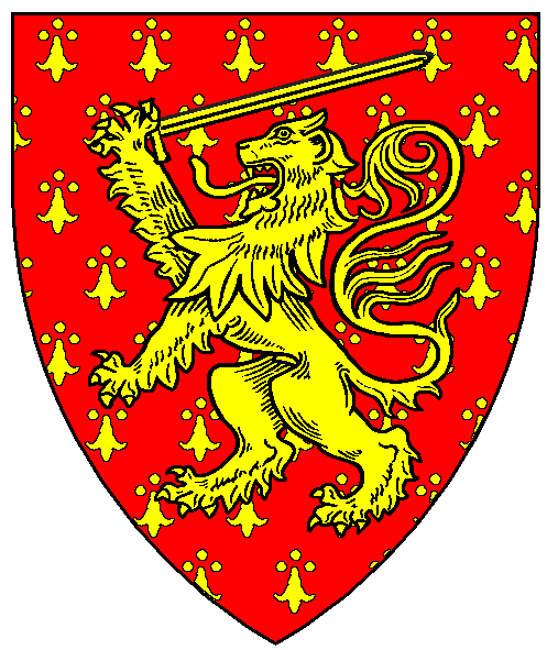 The arms of Coenred Oerikssune
