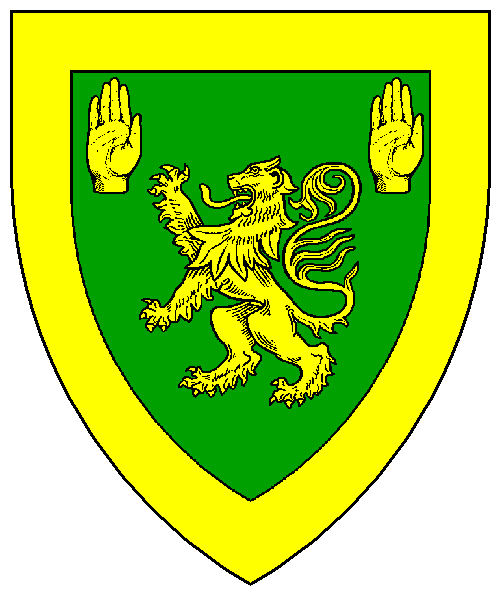 The arms of Cuilen Ó Caoimh