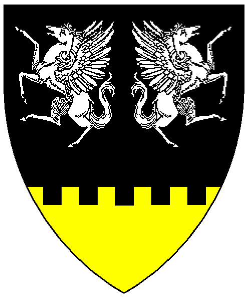 The arms of Damian of Drax