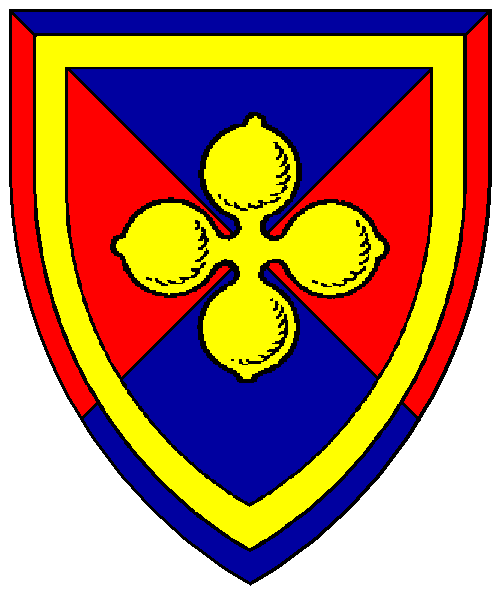The arms of Daniel de la Guerre