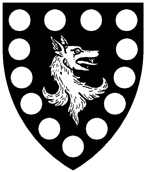 The arms of Duncan Wolfshead