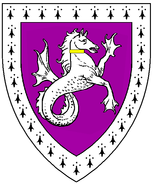 The arms of Fionnabhair inghean ui Mheadhra