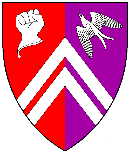 The arms of Frances Affrica Ray