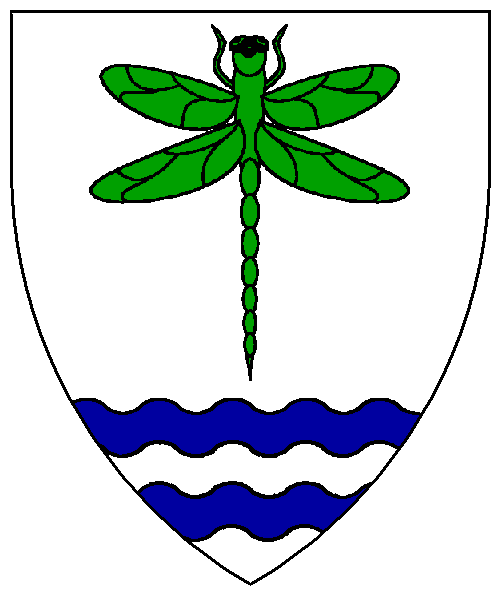 The arms of Gabrielle Hastyings of the Marshes