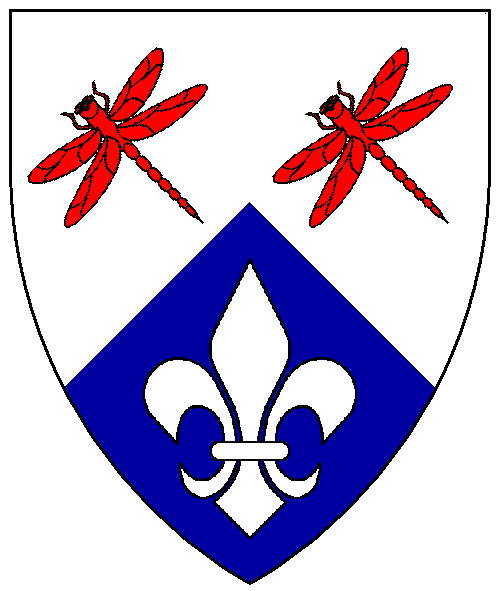 The arms of Genevieve de Montfleur