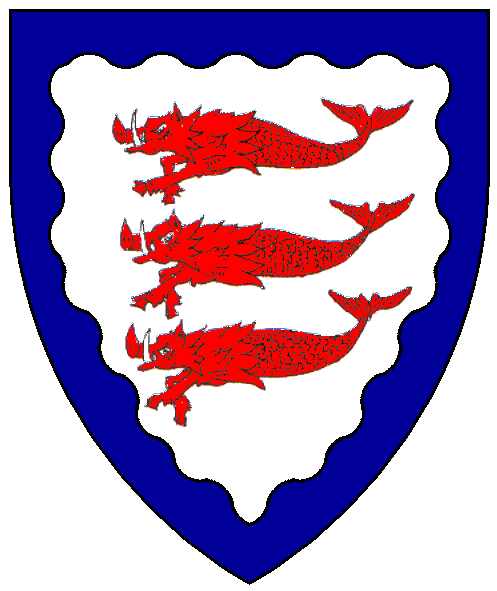 The arms of Gerald Swinford