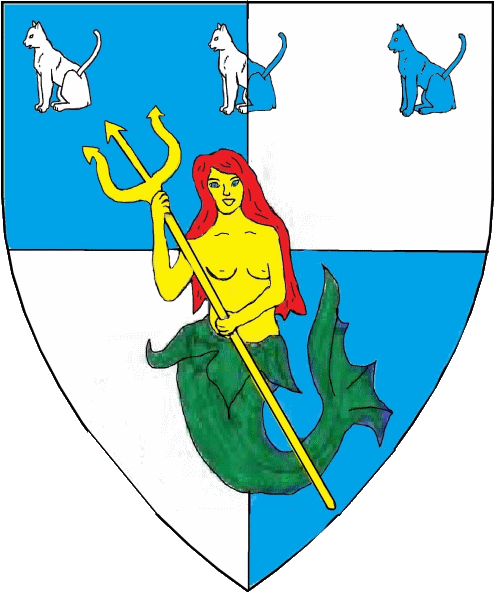 The arms of Ginevra Lucia di Namoraza