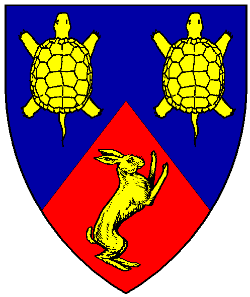 The arms of Gregory Tortouse de Sloleye
