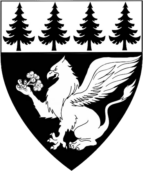 The arms of Griffin Blackwood