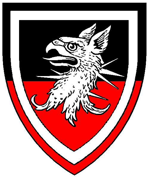 The arms of Griffin Rede