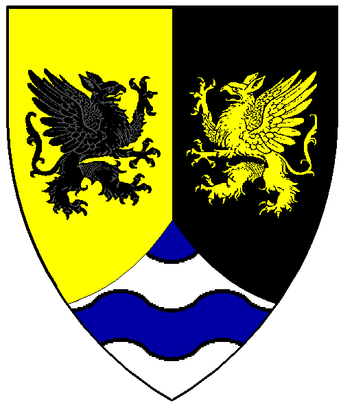 The arms of Gryffon du Lac
