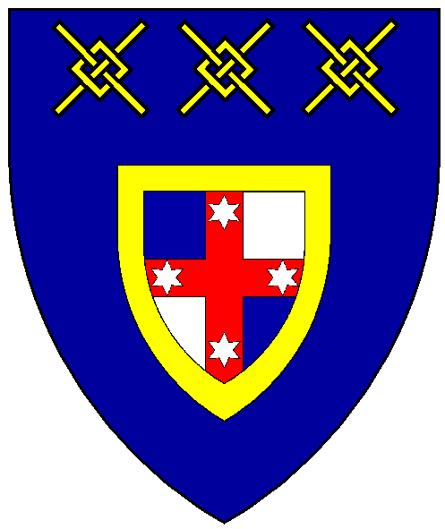 The arms of Gwynfor Lwyd
