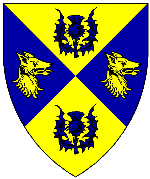 The arms of Hector MacDougal