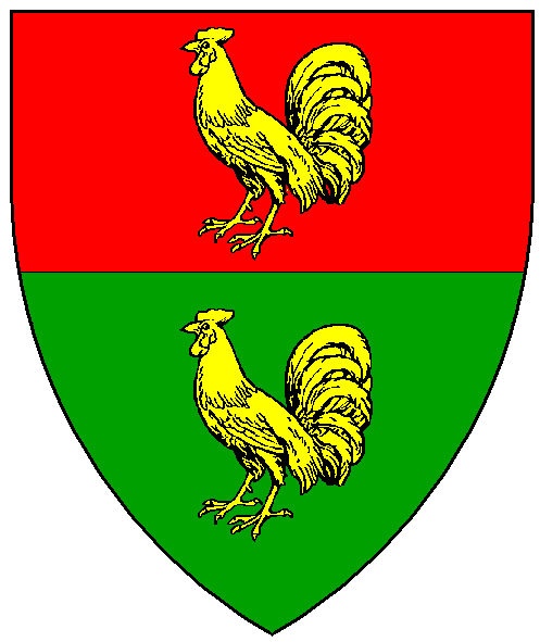 The arms of Henecoc de Kocfeld