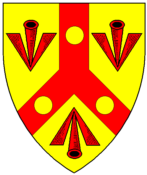 The arms of Hugh de la Brett