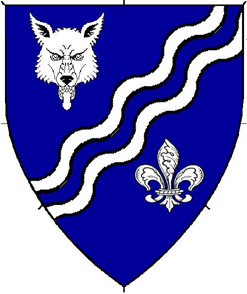 The arms of Jacques du Bar sur le Loup