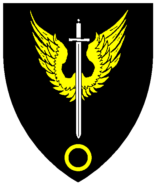 The arms of Kallisfeniia Tykvina