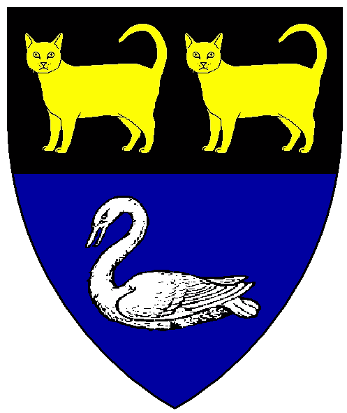 The arms of Kyneburh æt Ascendune