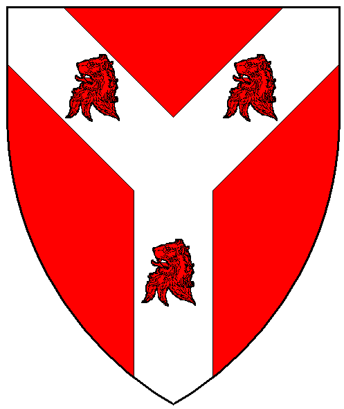 The arms of Lorcán Ó Fearghail