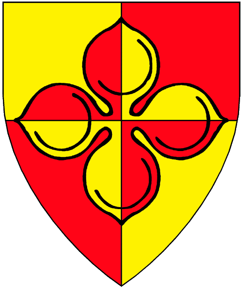 The arms of Lucia de Valle