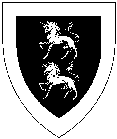The arms of Madelina of Duneheve