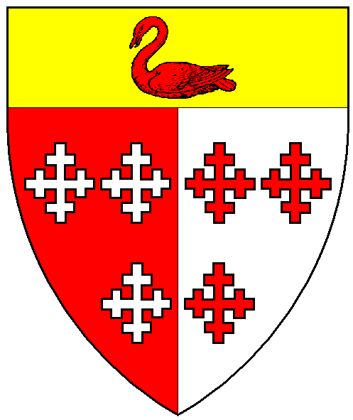 The arms of Maelgwyn ap Gwilym