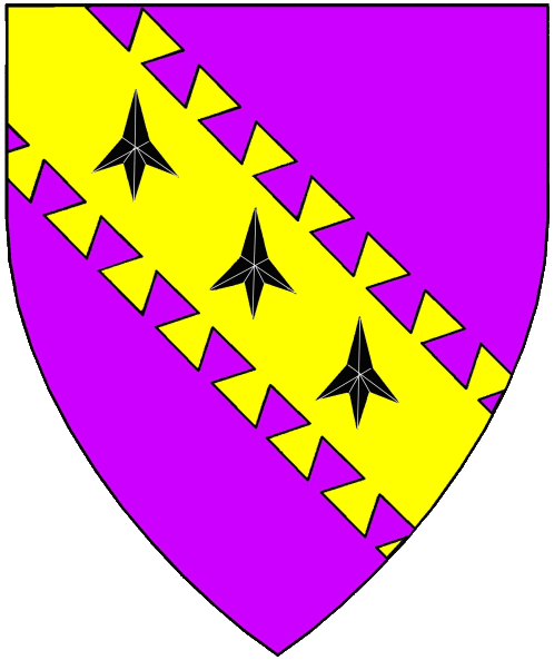 The arms of Mærwynn of Burnfield