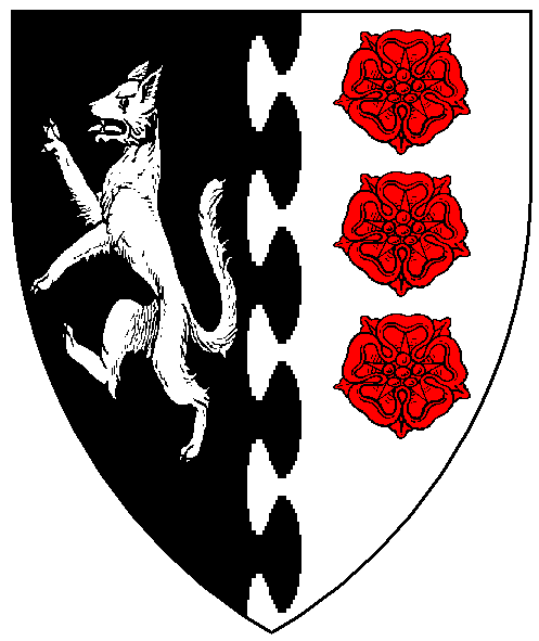 The arms of Marie de Beaugency