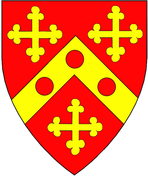 The arms of Melisant de Bergerac