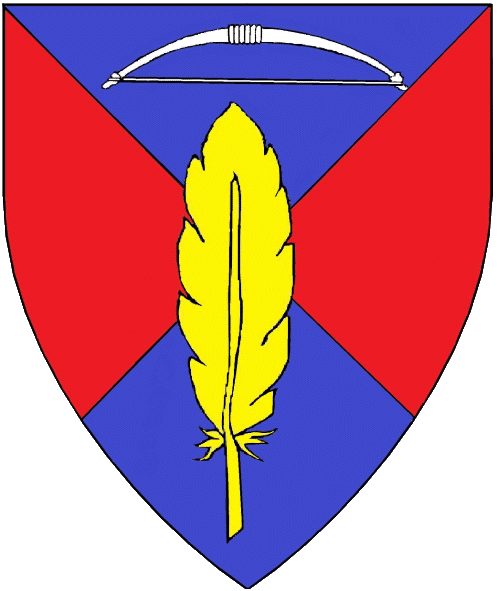 The arms of Mevanwy verch Ulric