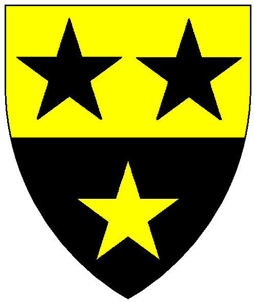The arms of Miles Warde