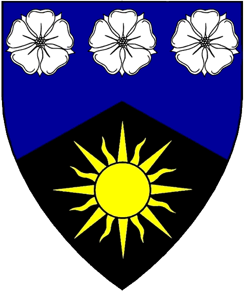 The arms of Muireach Mac Gréine