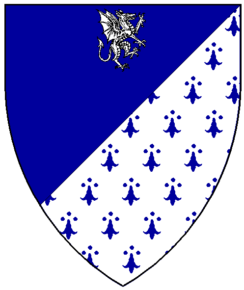The arms of Myfanwy ferch Dafydd