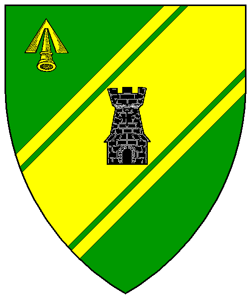 The arms of Nathan Blacktower