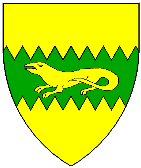 The arms of Olekh of Rowany
