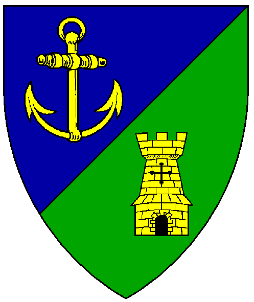 The arms of Osric of Lindisfarne