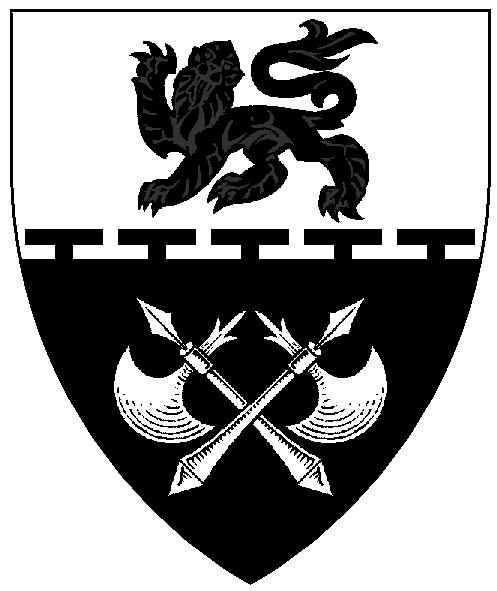 The arms of Owen ap Dafydd