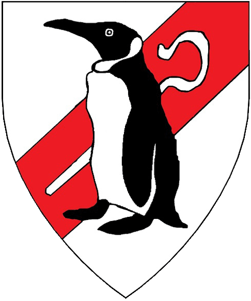 The arms of Penne Gwin Shepherd